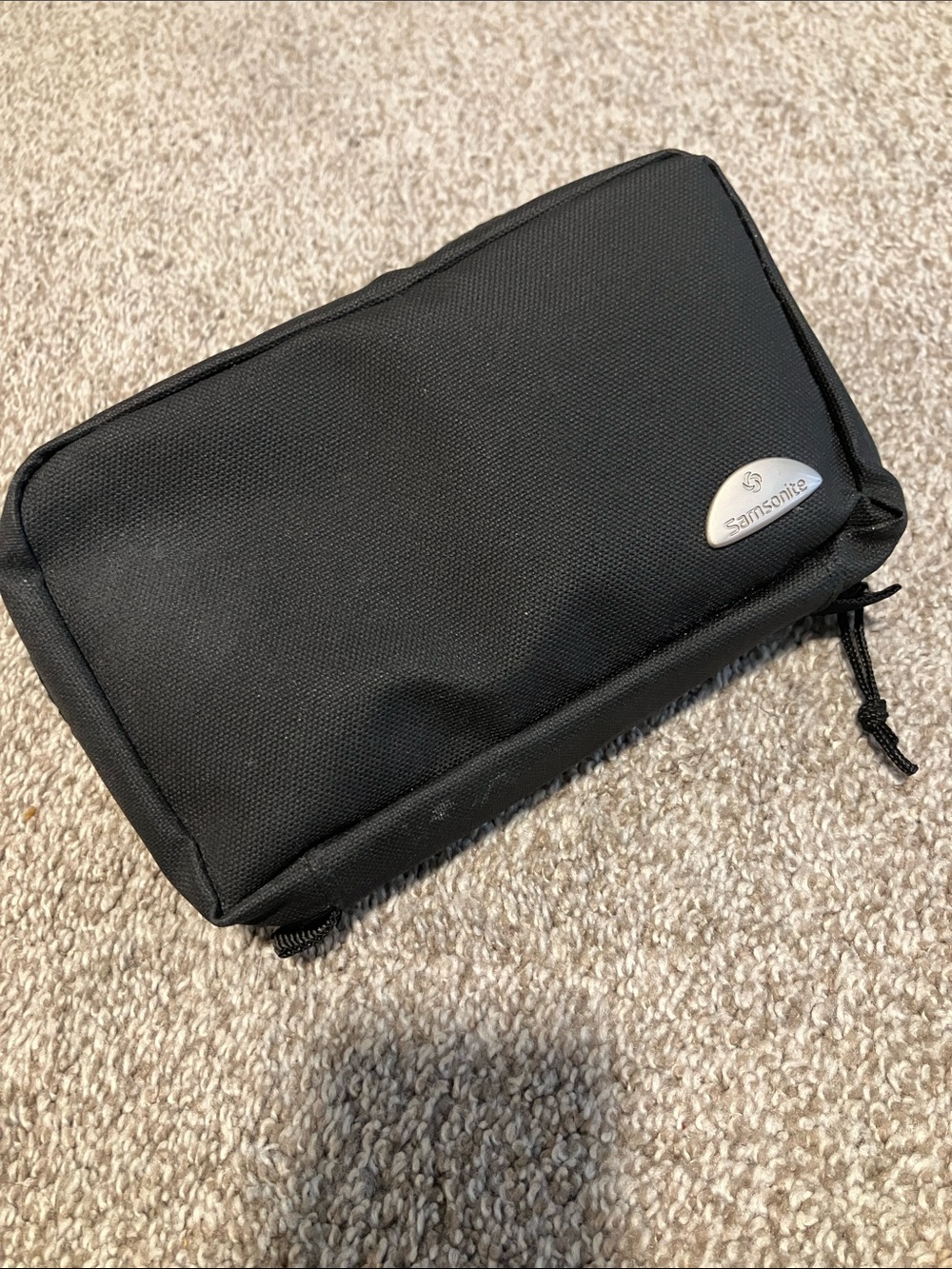 SAMSONITE NYLON HANGING SMALL TRAVEL CARRY UNISEX TOILETRY ORGANIZER CASE BAG